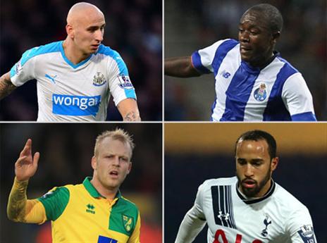 מימין למעלה ועם כיוון השעון: אימבולה, טאונסנד, נייסמית' ושלבי