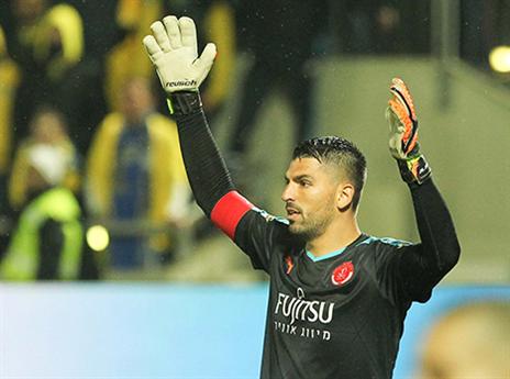 עדיין לא ערך אימון מלא. הרוש (צילום: דני מרון)