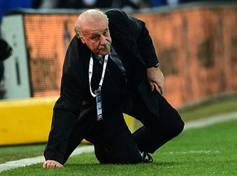 לא נראה טוב. דל בוסקה (getty)