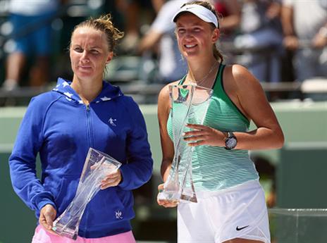 אזארנקה גברה על קוזנצובה תוך 77 דקות (gettyimages)