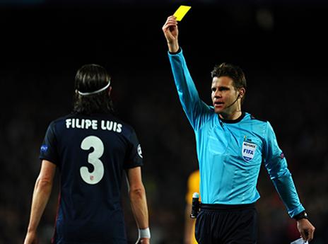 פליפה לואיז רואה צהוב. "לא הגיע לטורס אדום" (Getty)