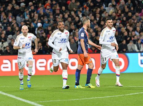 הערב שלו. קורנה חוגג על חשבון מונפלייה (getty)