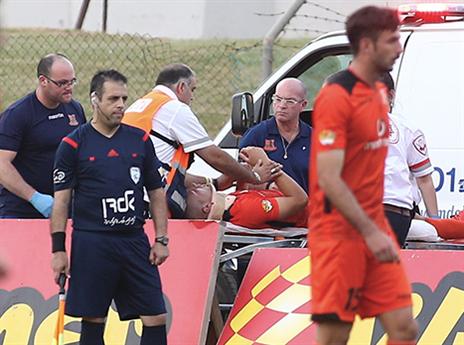 שברים בארובת העין. אלגרבלי (צילום: אלן שיבר)