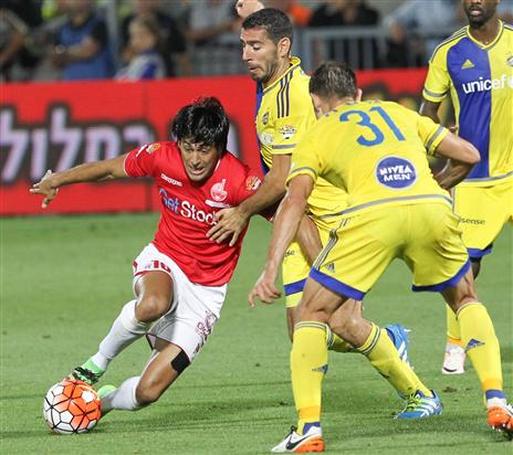 ברדה נכנס בדקות הסיום ועזר במשימות ההגנתיות (דני מרון)