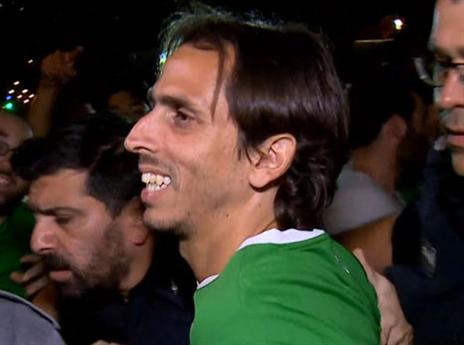 יוסי בניון עזב את המקום בליווי כוחות אבטחה