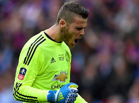 מוריניו יצטרך לשמור על דה חאה (gettyimages)