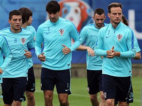 קישור קטלני. נבחרת קרואטיה באימון המסכם (getty)