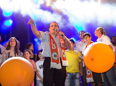 חגיגות של אלופה (עודד קרני, מנהלת הליגה)