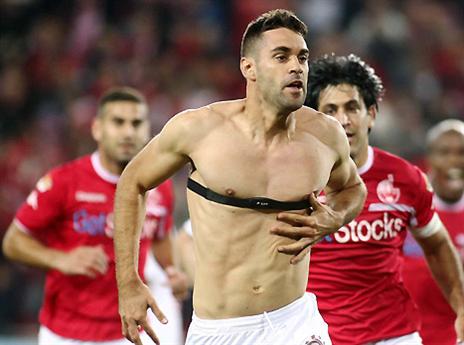 הספיק לחגוג מעט במדי ב"ש (דני מרון)