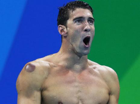 פלפס. למי קראתם זקן? (getty)