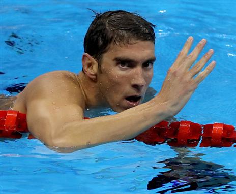 מקדים 70 מדינות. פלפס (GETTY)