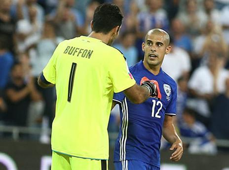 בן חיים עם בופון. לא מתראיין יותר (צילום: אלן שיבר)