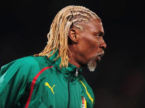 סונג במדי קמרון. מגדולי השחקנים במדינה (Getty)