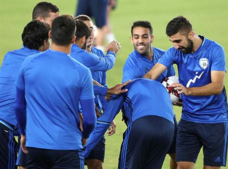 הניצחון עשה את שלו. מצב רוח נהדר באימון המסכם (אלן שיבר)