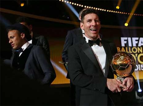 שניהם בפנים. מסי וניימאר (Getty)