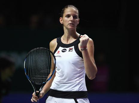 פליסקובה פתחה טוב, אך נכנעה (gettyimages)