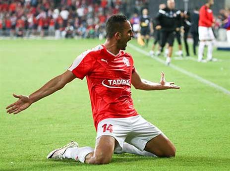 ובדקה ה-28 הוא החזיר לו עם השער הראשון במשחק (דני מרון)