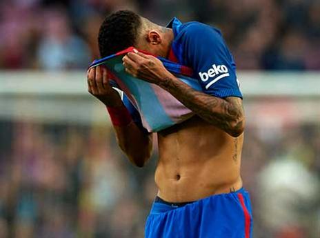 לא חיפה על חסרון חבריו. ניימאר (gettyimages)