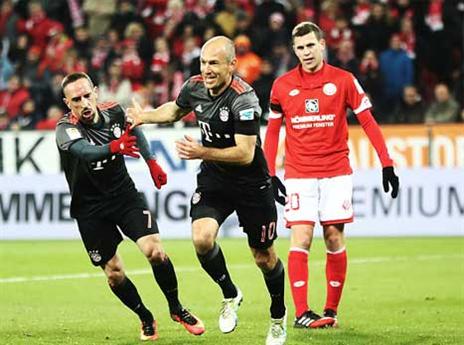 השלים את המהפך עוד במחצית הראשונה. רובן (Getty)