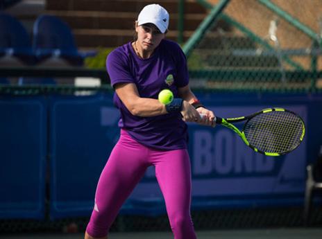 חזניוק. הפייבורטית לזכייה בנשים (צילום: איגוד הטניס)