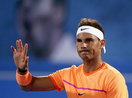 חזר מהפציעה ברגל ימין. נדאל (Getty)