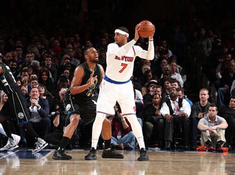 הפסד שישי ברצף לניקס. מלו מול פארקר (getty)