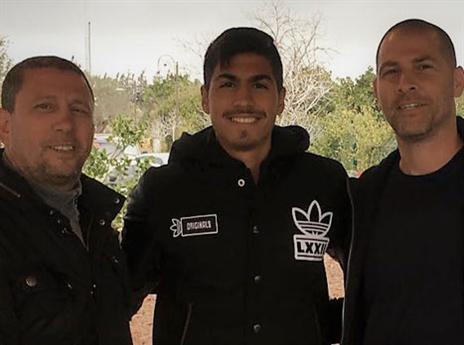 פרץ על המנהל המקצועי והסוכן. זמן הצילומים נגמר, התחילה העבודה (NIM Group Sport Management)