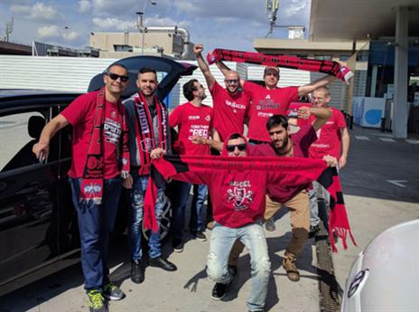 הפעם ראו את המשחק מהיציע, אך בטוח שלא נהנו. אוהדי י-ם