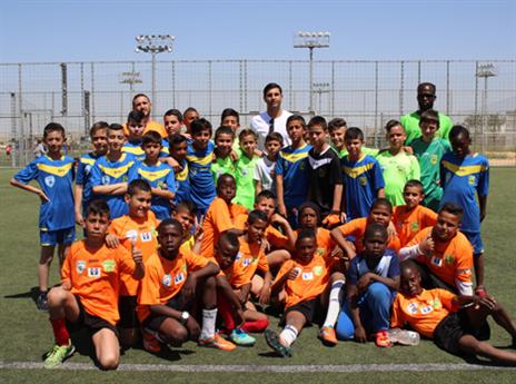 חיימוב: "ההרגשה מדהימה, נקווה להמשיך בדרך הזאת" (צילום: עמנואל תוסייה-כהן)