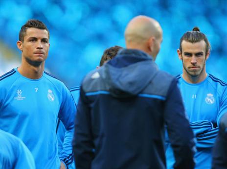 זידאן עם רונאלדו ובייל. זמן להתקדם מקונספציית ה-BBC?