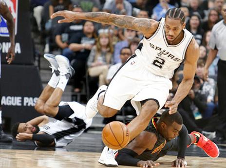 סן אנטוניו עומדת בדרך של הווריירס (getty)