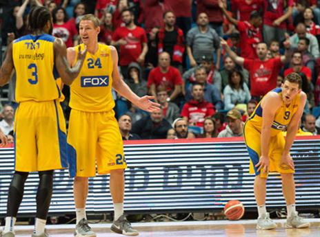 שוברת את השיאים של עצמה. מכבי מרוסקת (צילום: עודד קרני)