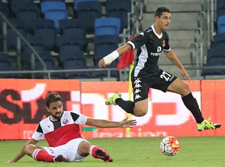 בני יהודה הצליחה להתגבר על הקושי מול הפועל חיפה (סוכנות ג'יני)