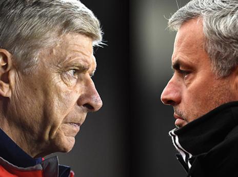 ונגר ומוריניו ראש בראש (getty)