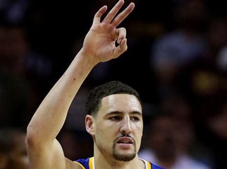 תומפסון. גולדן סטייט לא תלויה בשלשות כמו פעם (Getty)