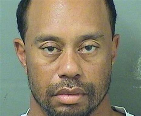 הסתבך בשעת בוקר מוקדמת. וודס (Getty)