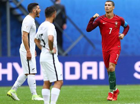 כבש והוחלף. רונאלדו (getty)