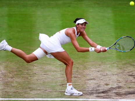 הצילה שתי נקודות מערכה בסט הראשון. מוגורוסה (getty)