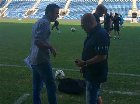 כפיר אדרי וברק אברמוב באימון. יש סיכוי לסנסציה?