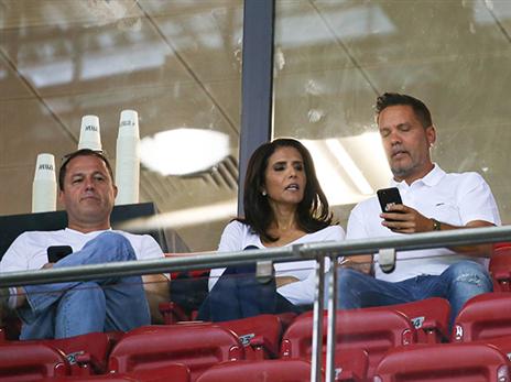 אלונה ברקת יכולה להיות מרוצה ביציע (צילום: דני מרון)