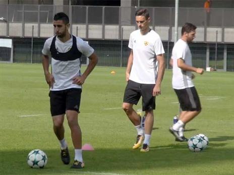 בישל במשחק האחרון. קבהא באימון המסכם