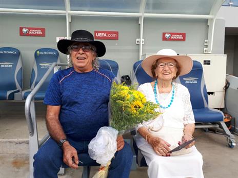 המשפחה של חמד הגיעה לתמוך