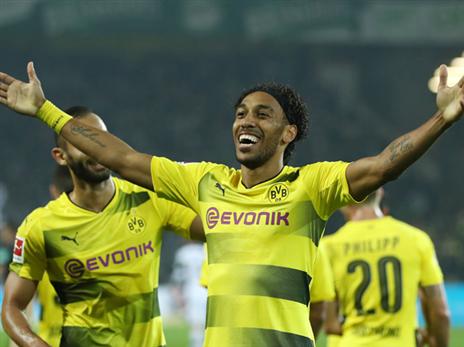 אובאמיאנג. 8 שערי ליגה לחלוץ הנפלא (getty)