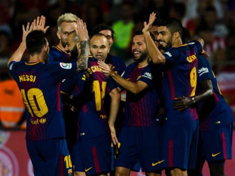 מוליכה בבטחה. ברצלונה (getty)