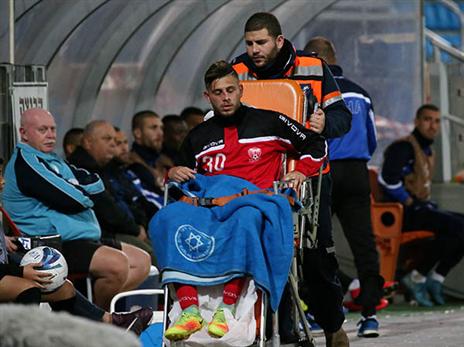 גנטוס. בסכנין יקוו שהפציעה לא משמעותית (אנצ'ו ג'וש - סוכנות ג'יני)