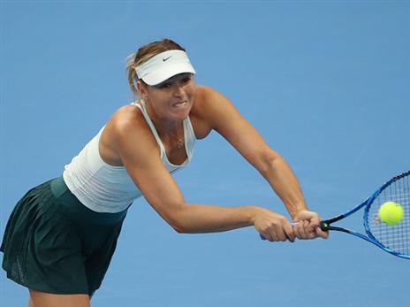 שראפובה. פתחה ברגל ימין את 2018 (getty)