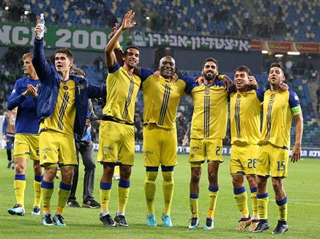 היתרון הכי גדול של מכבי ת"א. חולית הקישור (צילום: יוסי שקל)