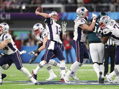 בריידי איבד את הכדור הכי קריטי במשחק ברגע נדיר שייזכר לעוד תקופה ארוכה (getty)