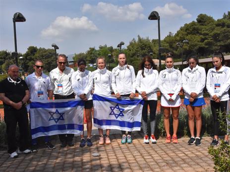 קיימו טקס לפני המשחק (עפרה פרידמן, איגוד הטניס)