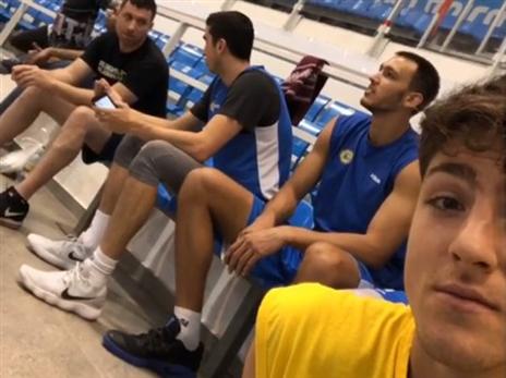 גם הישראלים של אשדוד לא התאמנו (מתוך אינסטגרם)